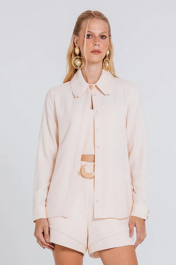 CAMISA ISABELA AREIA