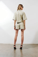 CAMISA KATSI COURO OFF WHITE