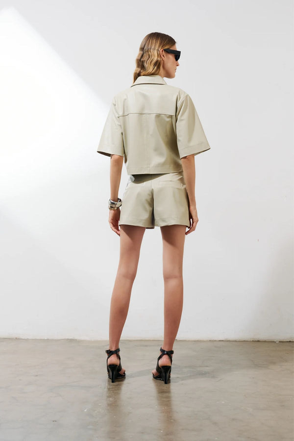 CAMISA KATSI COURO OFF WHITE