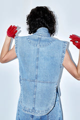 CALÇA JEANS LANA AZUL STONE