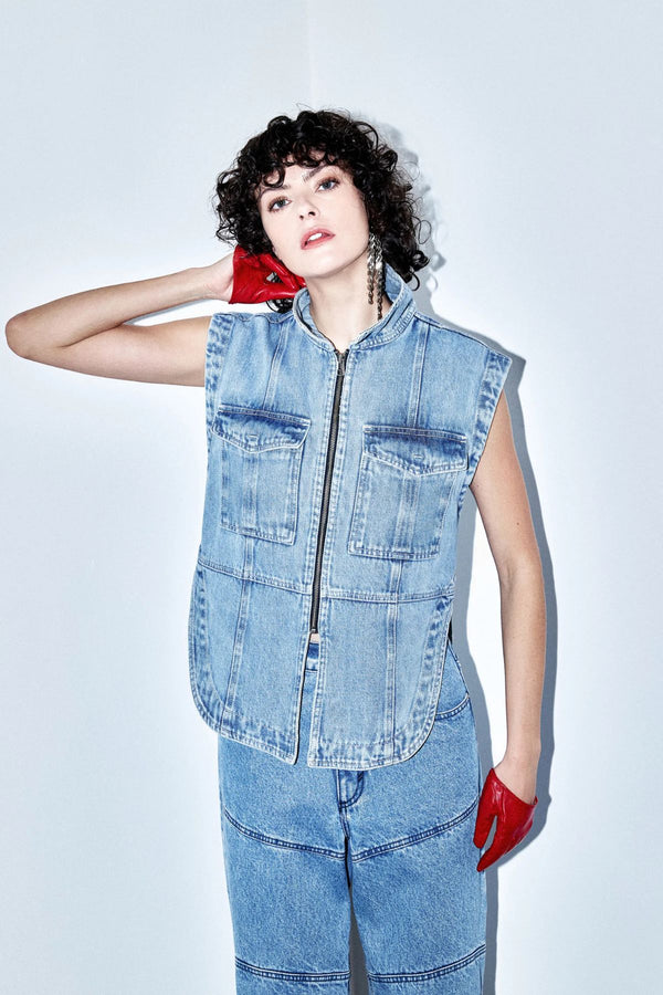 CALÇA JEANS LANA AZUL STONE