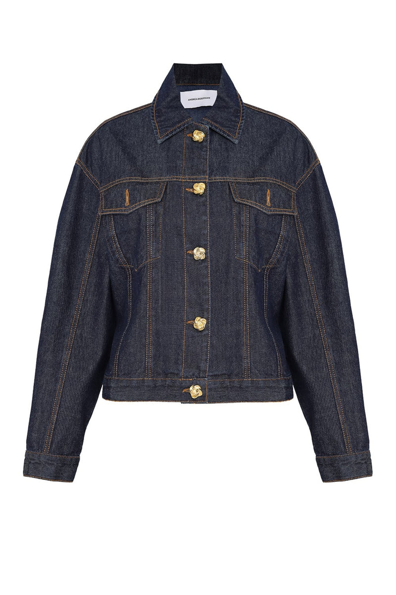 JAQUETA JEANS IMARAH BLUE NUIT