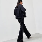 JAQUETA BLACK DENIM BIANCA