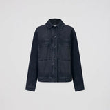 JAQUETA BLACK DENIM BIANCA