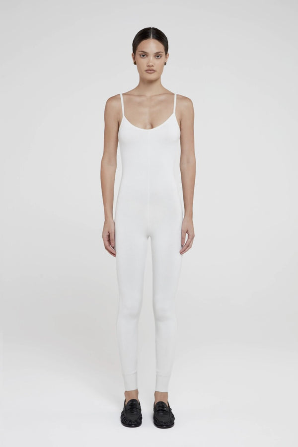 JUMPSUIT TRICOT STELL OFF WHITE