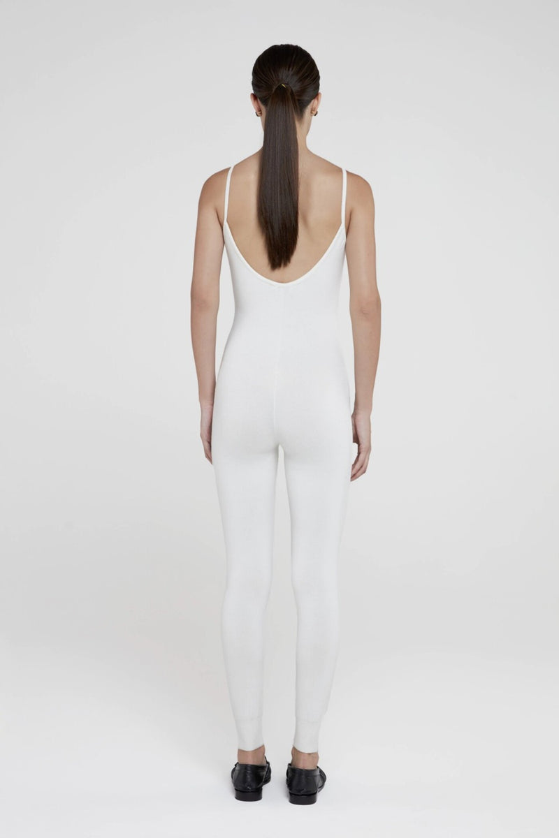 JUMPSUIT TRICOT STELL OFF WHITE