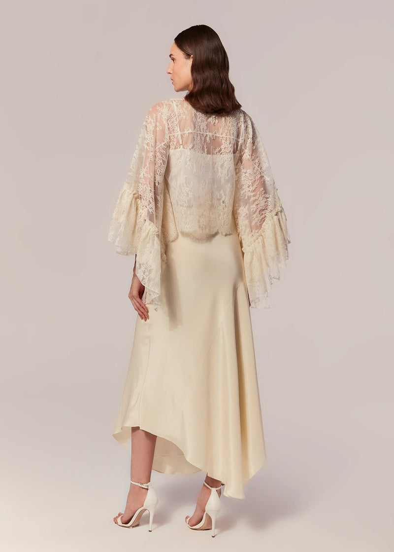 SAIA MIDI CREPE DE SEDA