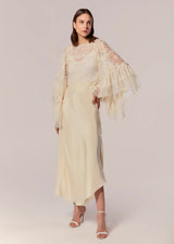 SAIA MIDI CREPE DE SEDA