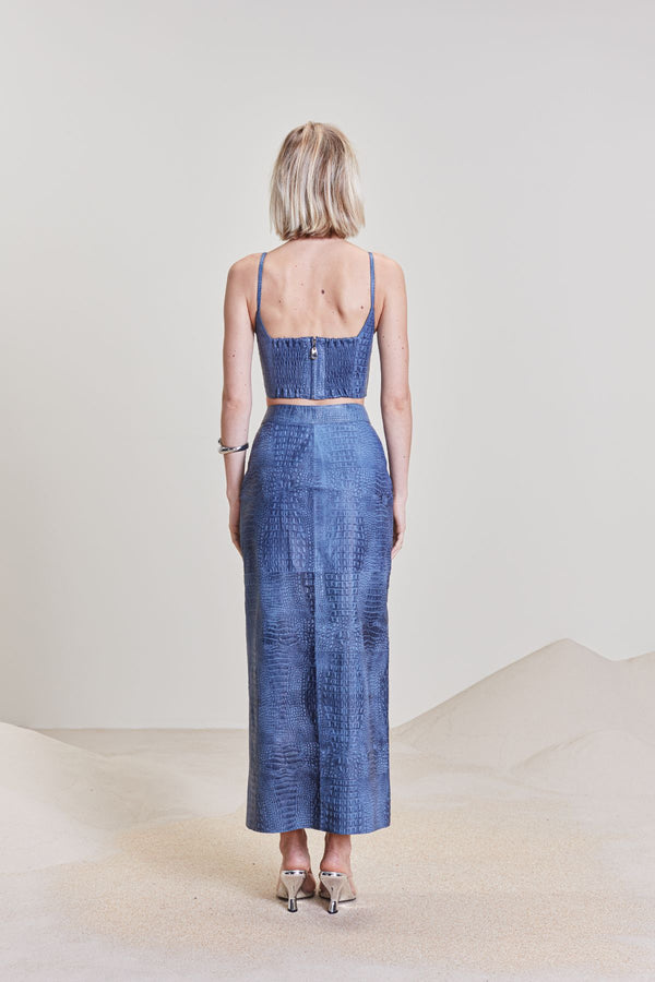 SAIA RETA CROCO NAVY
