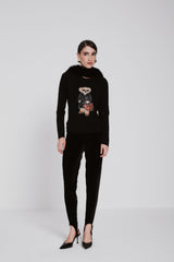 SUÉTER BEAR TRIP PRETO