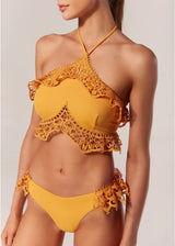 CALCINHA SLIP KARKON AMARELO