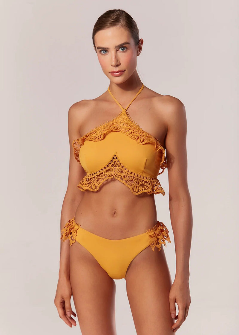 CALCINHA SLIP KARKON AMARELO