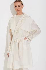 TRENCH COAT ORGANZA NINIVE
