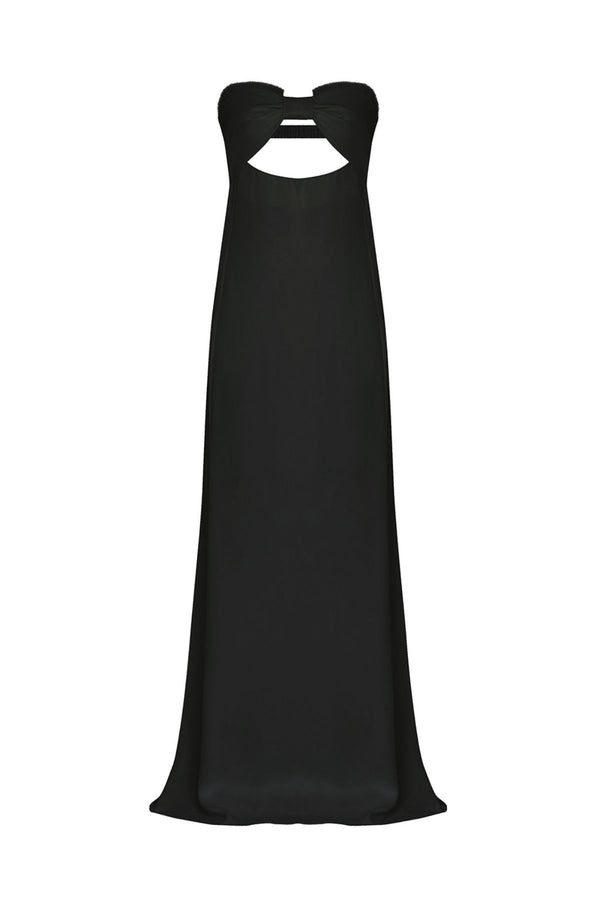 VESTIDO CREPE JIAS PRETO
