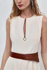 VESTIDO CREPE ROAD CORINE