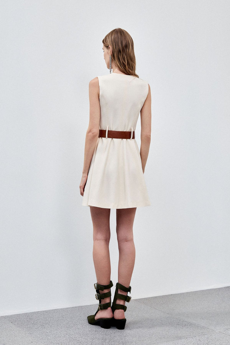 VESTIDO CREPE ROAD CORINE