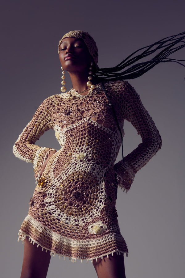 VESTIDO CROCHETADO BEATRIZ