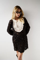 VESTIDO DENISE CROCHÊ