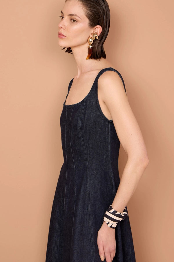 VESTIDO JEANS ÍNDIGO