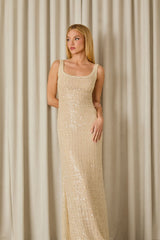 VESTIDO LONGO JACK PAETÊ