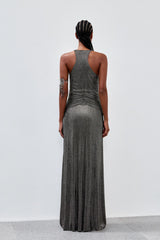 VESTIDO JERSEY OURO ROMANA