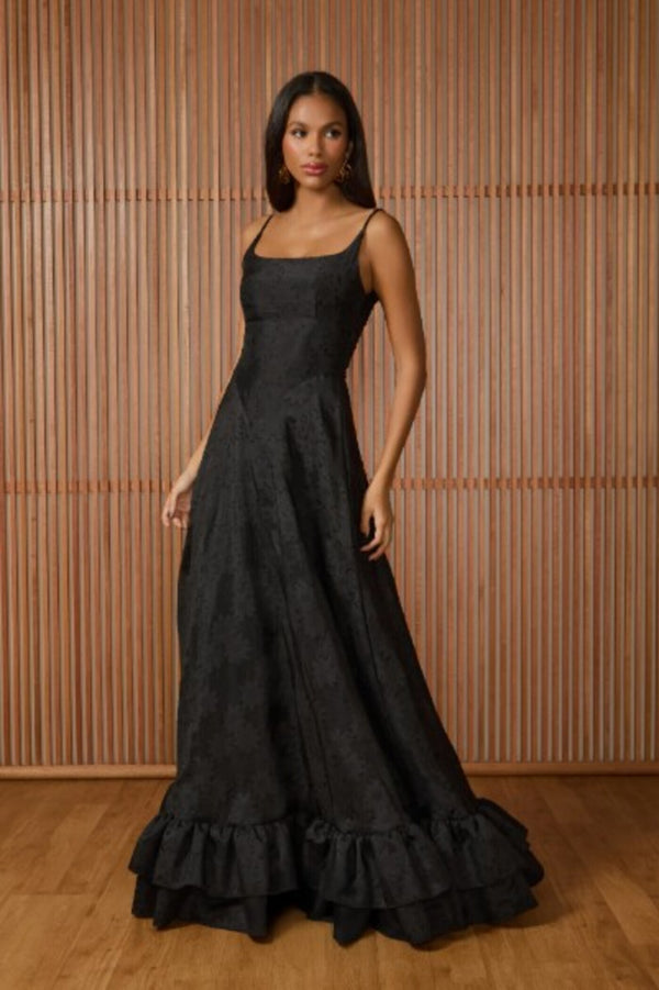 VESTIDO LONGO FLORENCE DEVORÊ