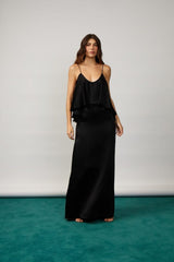 VESTIDO LONGO LENITA PRETO