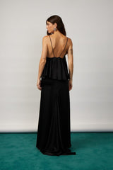 VESTIDO LONGO LENITA PRETO