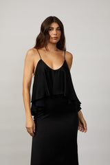 VESTIDO LONGO LENITA PRETO