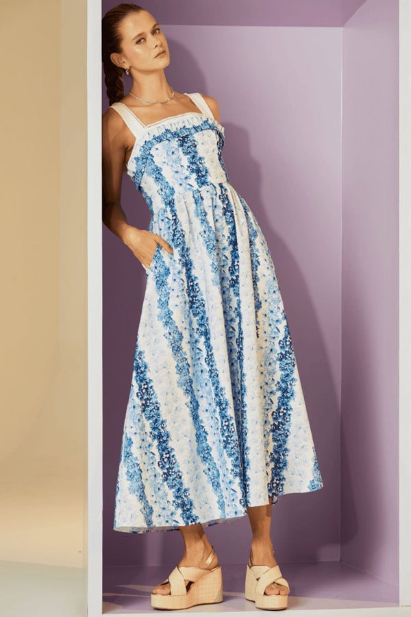 VESTIDO MAXI MIDI ROSETTA