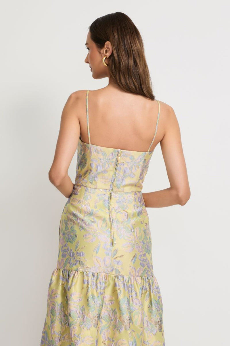 VESTIDO MIDI LILAH