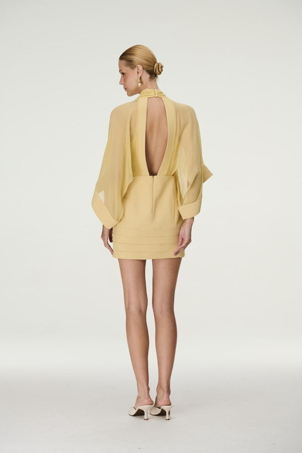 VESTIDO MINI SEDA KALI