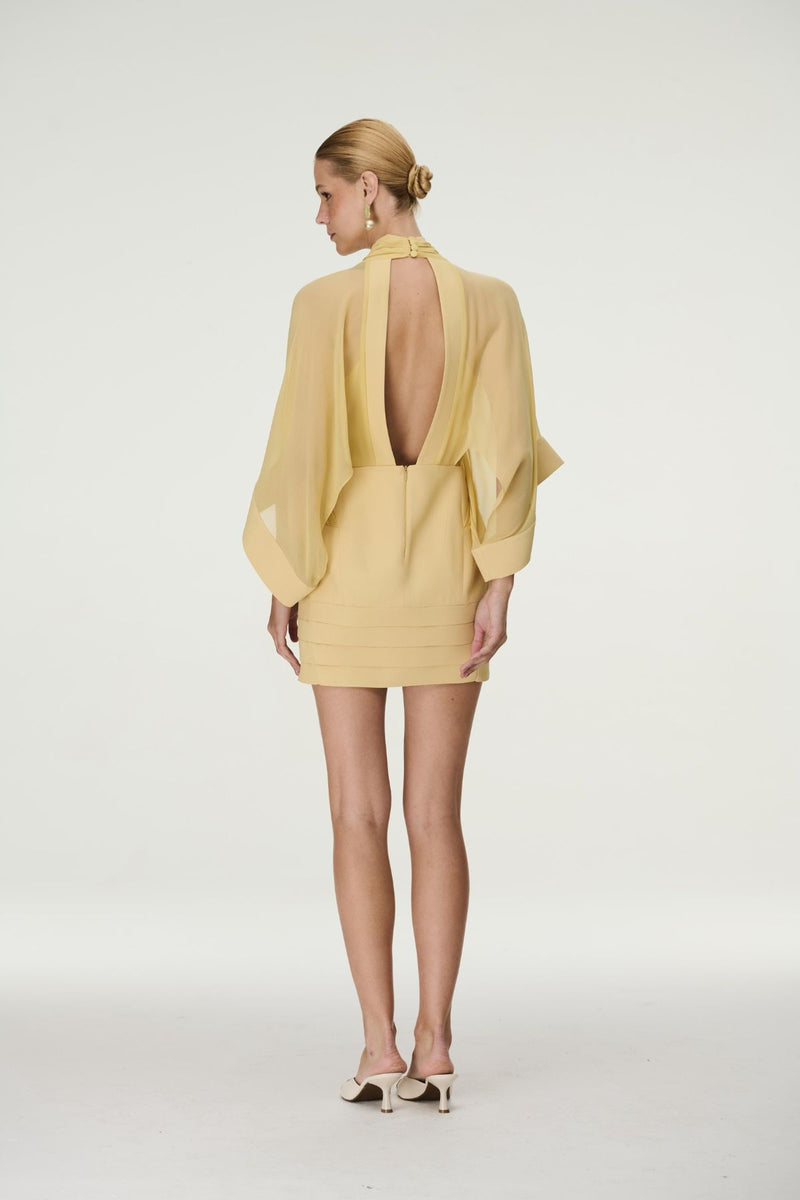 VESTIDO MINI SEDA KALI