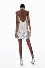 VESTIDO PAETE RUSH REMI