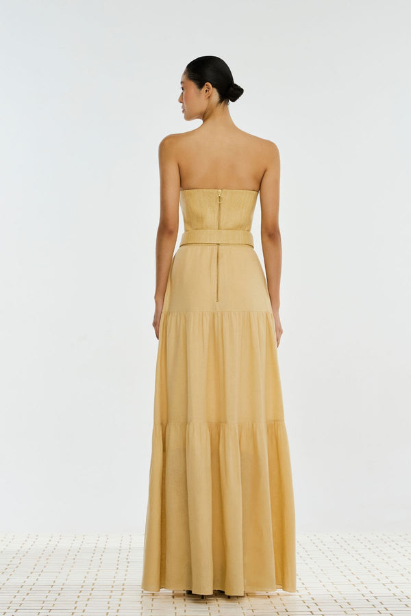 VESTIDO LINHO PERUANO MARESIA