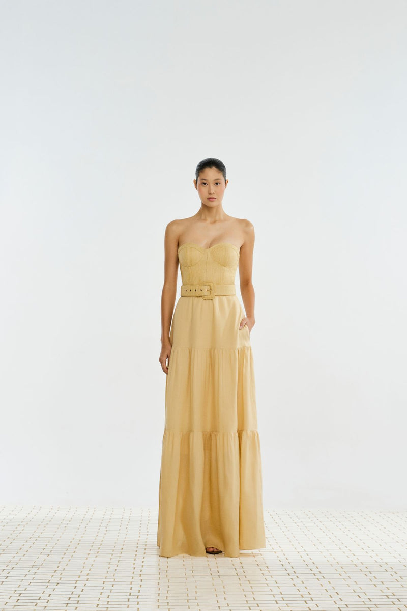 VESTIDO LINHO PERUANO MARESIA