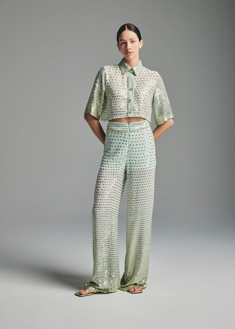 CONJUNTO VALENTINA PAETÊ VERDE