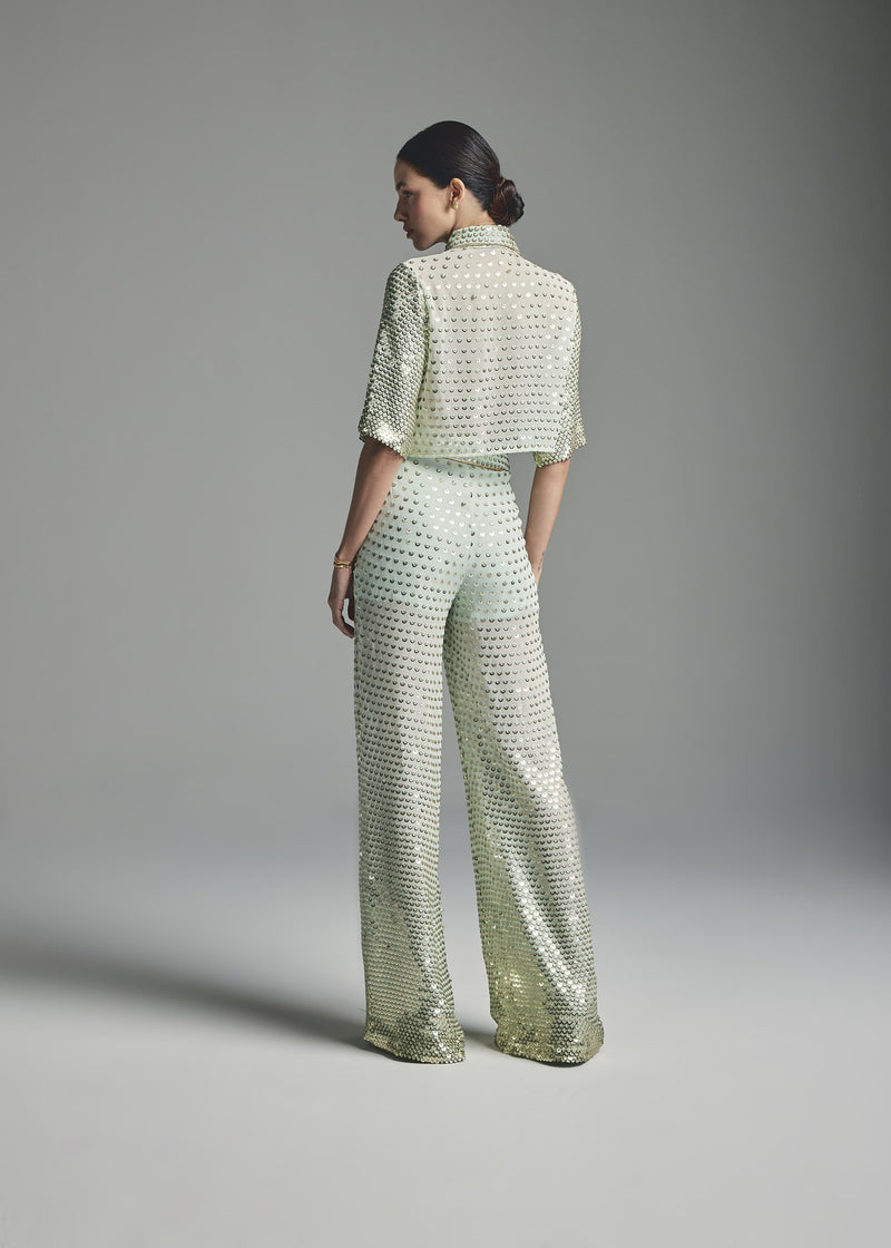 CONJUNTO VALENTINA PAETÊ VERDE