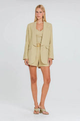 BLAZER CHARLOTE SEPIA