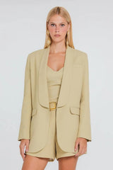 BLAZER CHARLOTE SEPIA