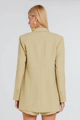 BLAZER CHARLOTE SEPIA