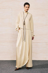 BLUSA CREPE DUNA ALMOND