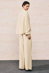 BLUSA CREPE DUNA ALMOND