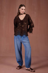CALÇA BARREL JEANS