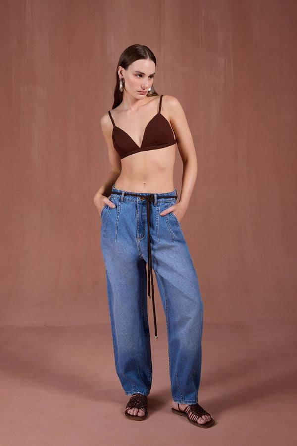 CALÇA BARREL JEANS