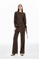 CALÇA CREPE ENVELOPE ELISA