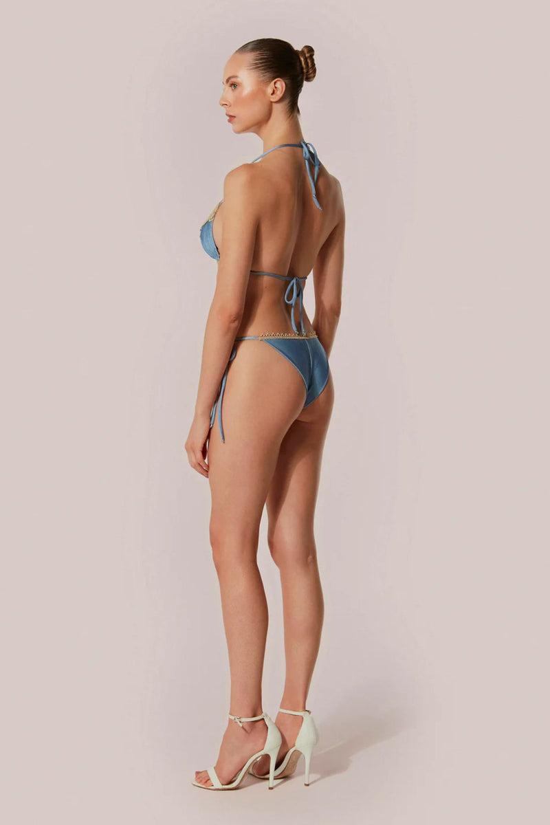 CALCINHA COM LAÇOS VENERE DENIM