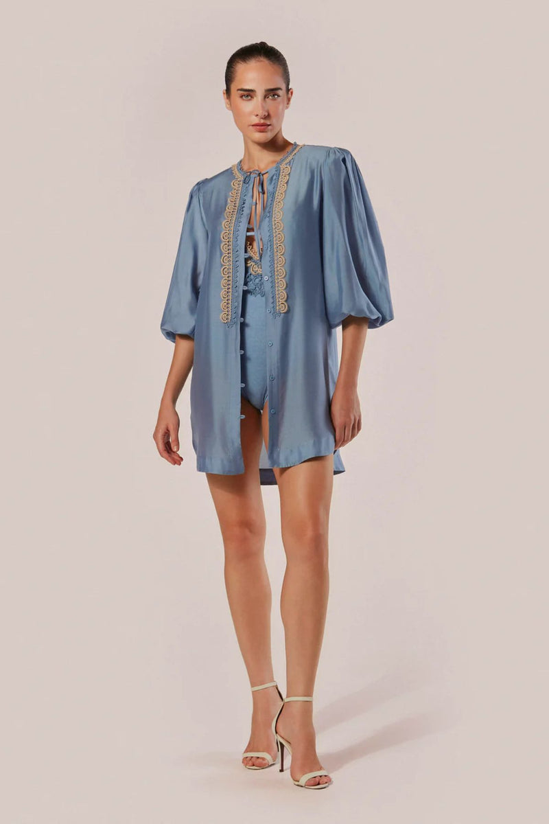 CAMISA M/L SOFFIO DENIM