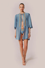 CAMISA M/L SOFFIO DENIM