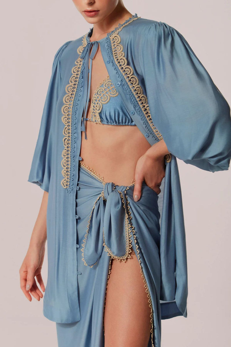 CAMISA M/L SOFFIO DENIM